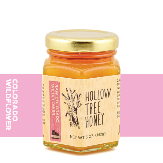 RAW Colorado Wildflower Honey 5oz.