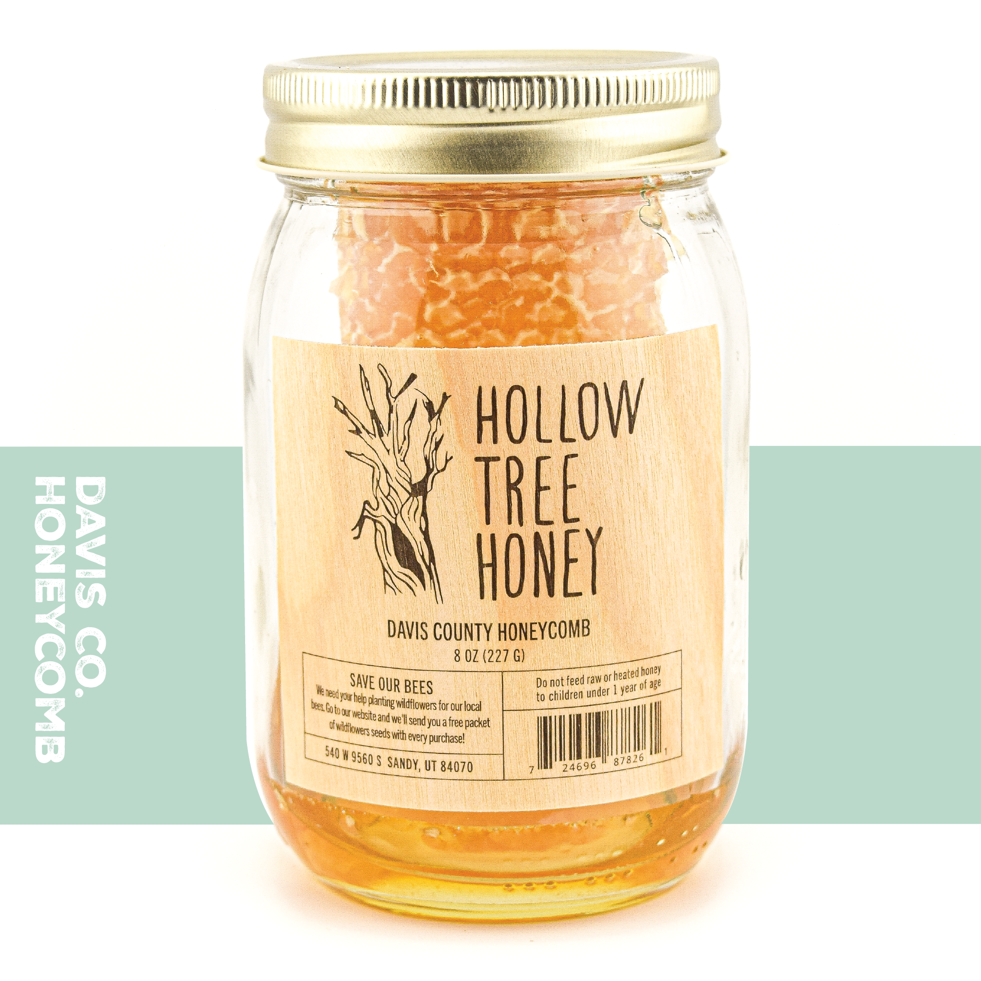 Honeycomb - Davis County Wildflower – HollowTreeHoney