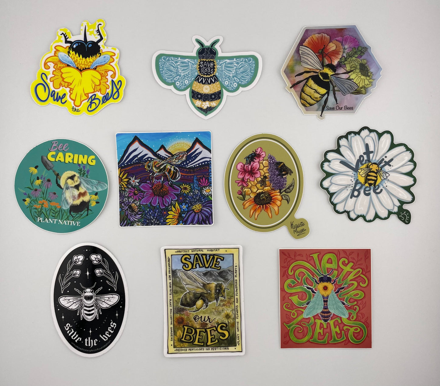 Bee Sticker Medley