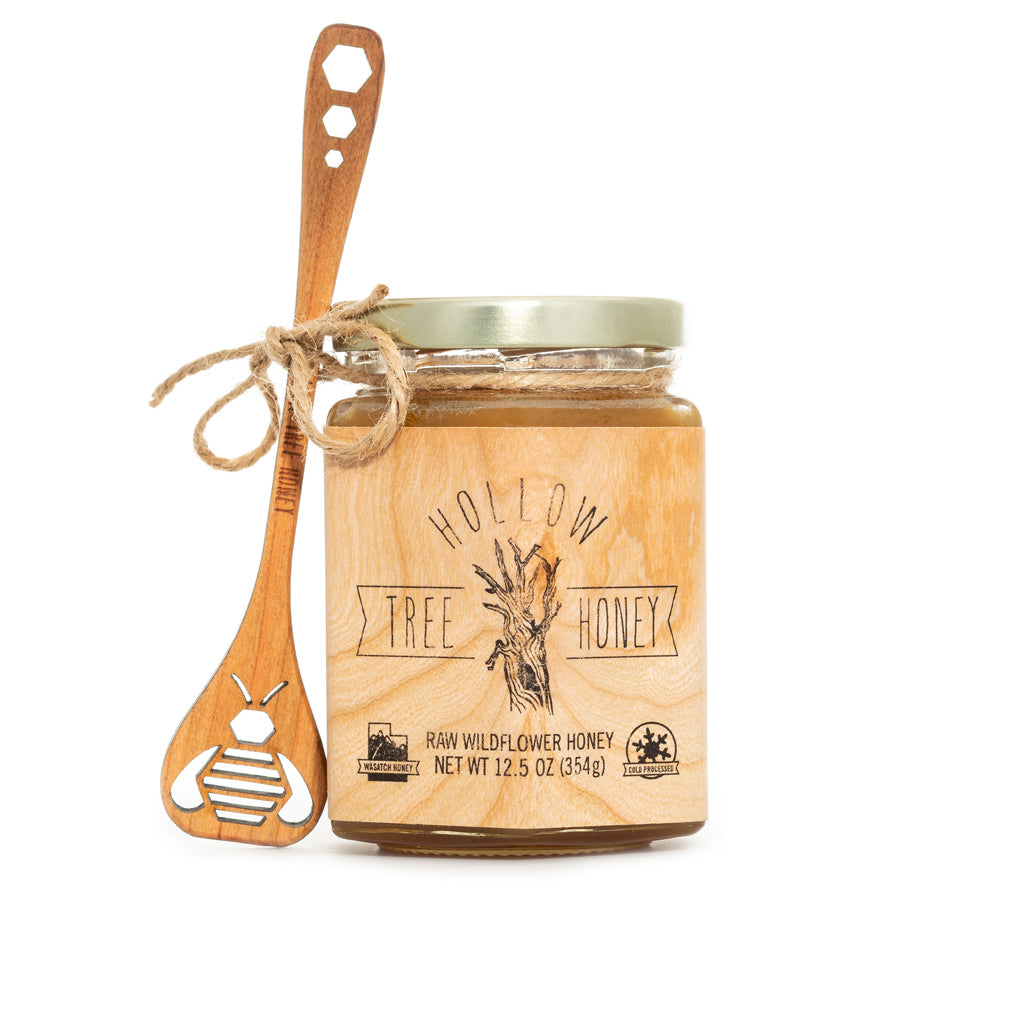 Raw Local Utah Hollow Tree Honey