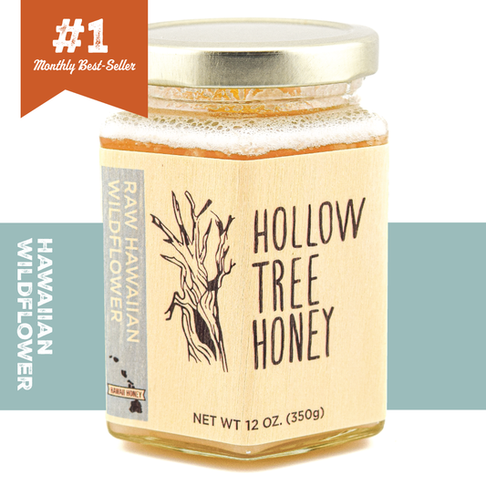 RAW Hawaiian Wildflower Honey 12 oz.