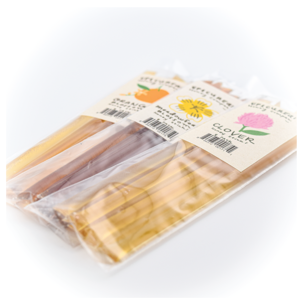 Honey Stick 3-Pack / Orange Blossom, Meadowfoam, Clover