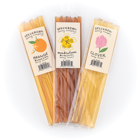 Honey Stick 3-Pack / Orange Blossom, Meadowfoam, Clover