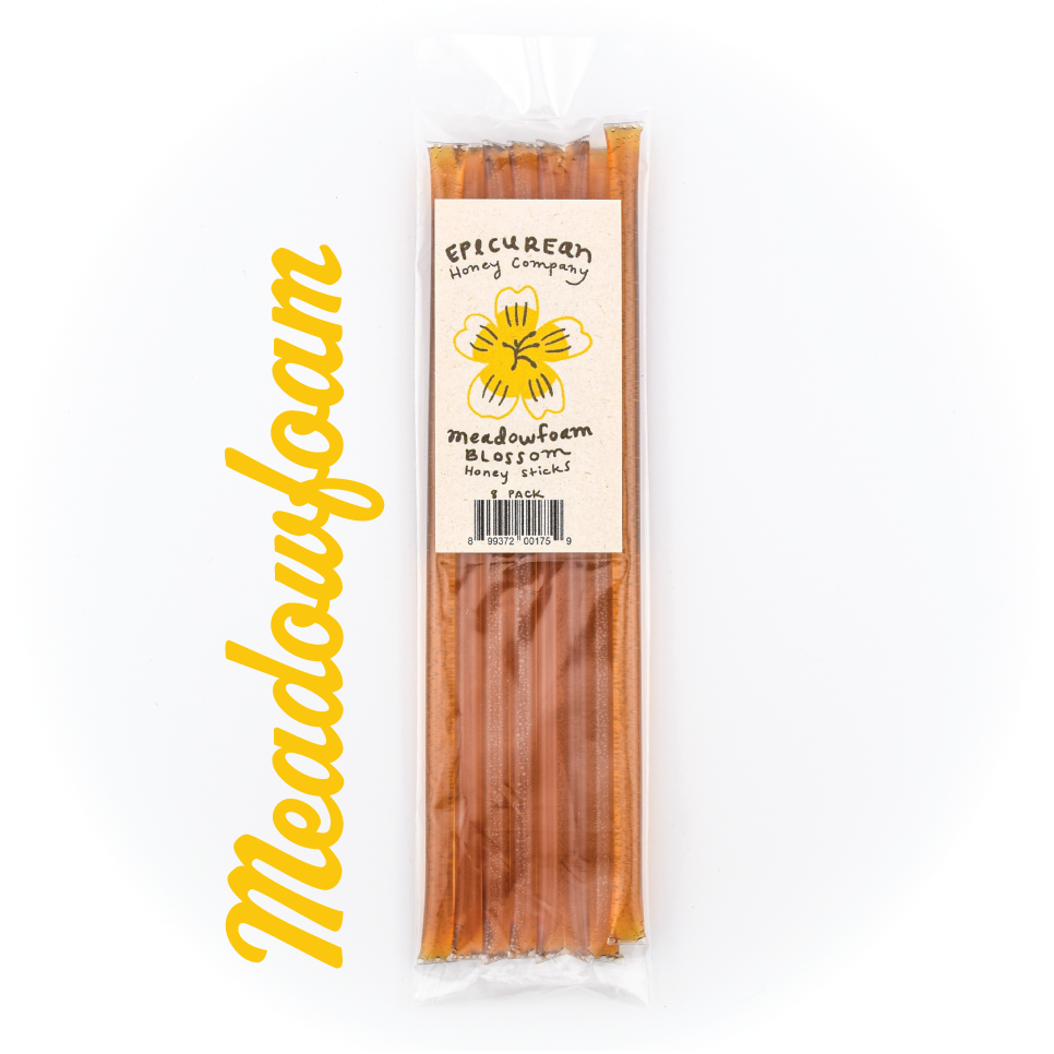 Honey Stick 6-Pack / Orange Blossom, Meadowfoam, Clover, Fireweed, Wildflower, Blackberry