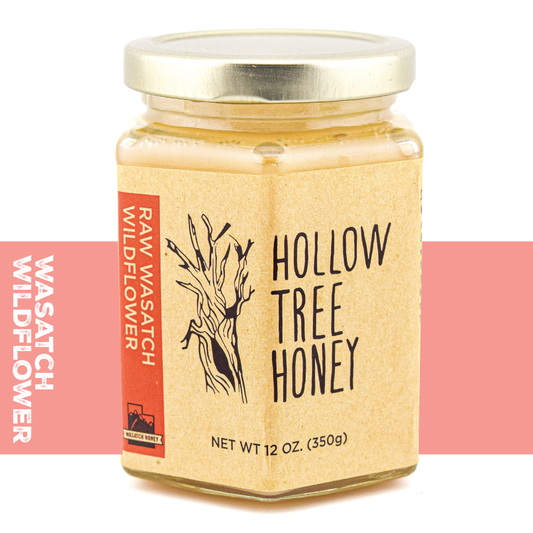 Wasatch Raw Wildflower Honey 12oz