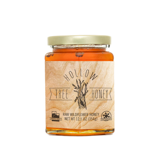 Raw Local Utah Hollow Tree Honey